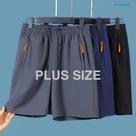 Kit Com 3 Bermudas Plussize Tecido Gelado Dry Fit Premium / Esporte