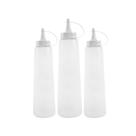 Kit com 3 Bisnaga Grande de 400ml Branca K3PLV1254 Plasvale