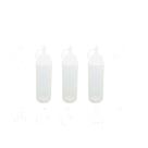 Kit com 3 Bisnagas Plásticas Pequena Com Bico 230ml Frigopro