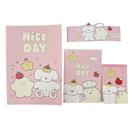 Kit com 3 blocos de anotações modelo guji guji cor rosa Kit com 3 blocos de anotações modelo guji guji cor rosa