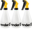 Kit com 3 Borrifador Manual Pulverizador Vonder 500ml Regulável em Spray Jato ou Névoa Jardim, Faxina e Estética Automot
