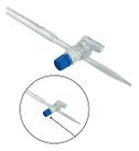 Kit com 3 Buretas de Laboratório 10 mL 25 mL 50 mL Vidro Borossilicato 3.3 Neobio