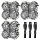 Kit com 3 Cabeças de Reposição DSHKISK Pro 4 Autodesafiadoras Kit com 3 Cabeças de Reposição DSHKISK Pro 4 Autodesafiadoras