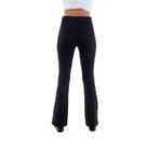 Kit com 3 Calça Bailarina Flare Feminina em Suplex com Elastano, Cintura Alta e Super Confortável