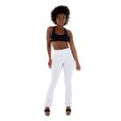 Kit com 3 Calças Legging Cintura Alta em tecido Suplex