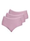 Kit com 3 Calcinhas Alta Dilady 203203 Plus Size