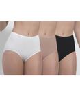 Kit com 3 Calcinhas Alta Lucitex 2211 Cotton