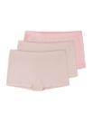 Kit com 3 Calcinhas Boxer Liz 74220 Colorido