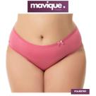 Kit com 3 Calcinhas calçola plus size Rose tamanhos 46 48 50 52 54 56