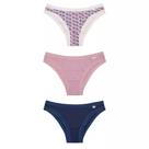 Kit com 3 Calcinhas DelRio em Cotton Sortido