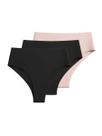 Kit com 3 Calcinhas Fio Dental Hot Pant Liz 50255 Colorido
