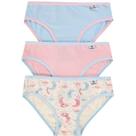 Kit com 3 Calcinhas Infantil Juvenil Cotton DelRio Algodão Conforto