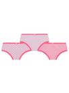 Kit com 3 Calcinhas Lobinha 18102-089 Infantil