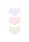 Kit com 3 Calcinhas Shorts Boxer