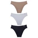 Kit com 3 Calcinhas Tanga Biquini Microfibra DelRio Adulto Kit com 3 Calcinhas Tanga Biquini Microfibra DelRio Adulto
