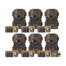 Kit com 3 Câmeras de Trilha Muddy Pro Cam 20 720p com Cartão SD, Pilhas e Leitor de Cartão (19 Itens)