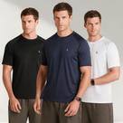 Kit Com 3 Camiseta Lupo Fitness Academia exercício funcional Masculina.