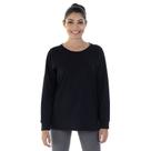 Kit Com 3 Camisetas Femininas Manga Longa 100% algodão - Branca e Preta Kit Com 3 Camisetas Femininas Manga Longa 100% algodão - Branca e Preta