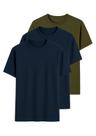 Kit com 3 Camisetas Masculina Hering 0227 Colorido