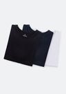 Kit Com 3 Camisetas Masculinas Básicas Slim