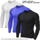 Kit com 3 Camisetas Térmicas UV Proteção Solar Masculina