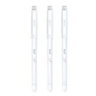 Kit com 3 Caneta Gel Branca 1.0mm