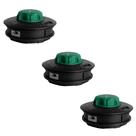 Kit Com 3 Carretéis Nylon Automático M10x1.25 Para Roçadeiras Kit Com 3 Carretéis Nylon Automático M10x1.25 Para Roçadeiras