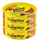Kit Com 3 Cera Automotiva Pasta Grand Prix Proteção Brilho