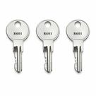 Kit com 3 Chaves Rolvyns R616 de um lado só para caixa de ferramentas R601-R620