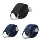 Kit com 3 Cinto Largo Lona Masculino Sport Fivela Argola Kit com 3 Cinto Largo Lona Masculino Sport Fivela Argola