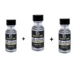 Kit Com 3 Colas Ultra Hold 3 Para Prótese Capilar Mega Hair