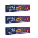 Kit com 3 Cremes Dentais Infantil Tra La La antiaçucar 50g