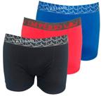 Kit Com 3 Cueca Boxer Catton Penteado Sortido Kit Com 3 Cueca Boxer Catton Penteado Sortido
