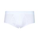 Kit Com 3 Cueca Lupo Slip Com Abertura Algodão Canelado