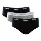 Kit com 3 cueca slip msh 010.04
