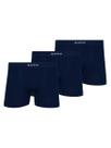 Kit com 3 Cuecas Boxer Lupo 661-001