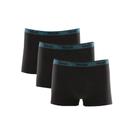 Kit com 3 Cuecas Boxer Mash 111.42 Cotton - Pretas Kit com 3 Cuecas Boxer Mash 111.42 Cotton - Pretas