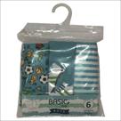 Kit com 3 cuecas infantis slip basic + 8 anos campeão