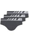 Kit com 3 Cuecas Slip Lupo 691002