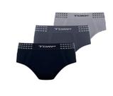 Kit Com 3 Cuecas Torp Slip Sem Constura Com Cores Sortidas Tamanho:GCor:PretoGenero:Masculino