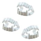 Kit com 3 Dentaduras de Vampiro Acessório para Fantasia e Festa de Halloween Kit com 3 Dentaduras de Vampiro Acessório para Fantasia e Festa de Halloween