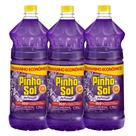 Kit com 3 Desinfetante Pinho Sol Lavanda 1750ml Cada