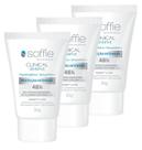 Kit com 3 Desodorante Antitranspirante Soffie Clinical Sensitive 48h