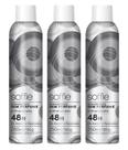 Kit com 3 Desodorante Antitranspirante Soffie Sem Perfume Hipoalergênico Aerosol