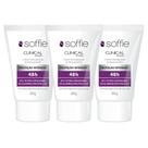 Kit com 3 Desodorantes Antitranspirantes Soffie Clinical Women 48h