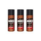 Kit Com 3 Desodorantes Spray Avanço Original Men 24h