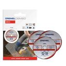 Kit com 3 Discos de Corte para Metal Dremel DSM510 para Dremel Saw 2 615 S51 0JB Kit com 3 Discos de Corte para Metal Dremel DSM510 para Dremel Saw 2 615 S51 0JB