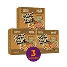 Kit com 3 Discos De Tempê De Feijão Fradinho com Arroz Preto Mun Artesanal 220g