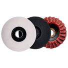 Kit com 3 Discos para Pré Polimento em Feltro para Alumínio e Inox - Berwanger