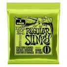 Kit com 3 Encordoamentos para Guitarra Ernie Ball 010-046 Regular Slink 3221